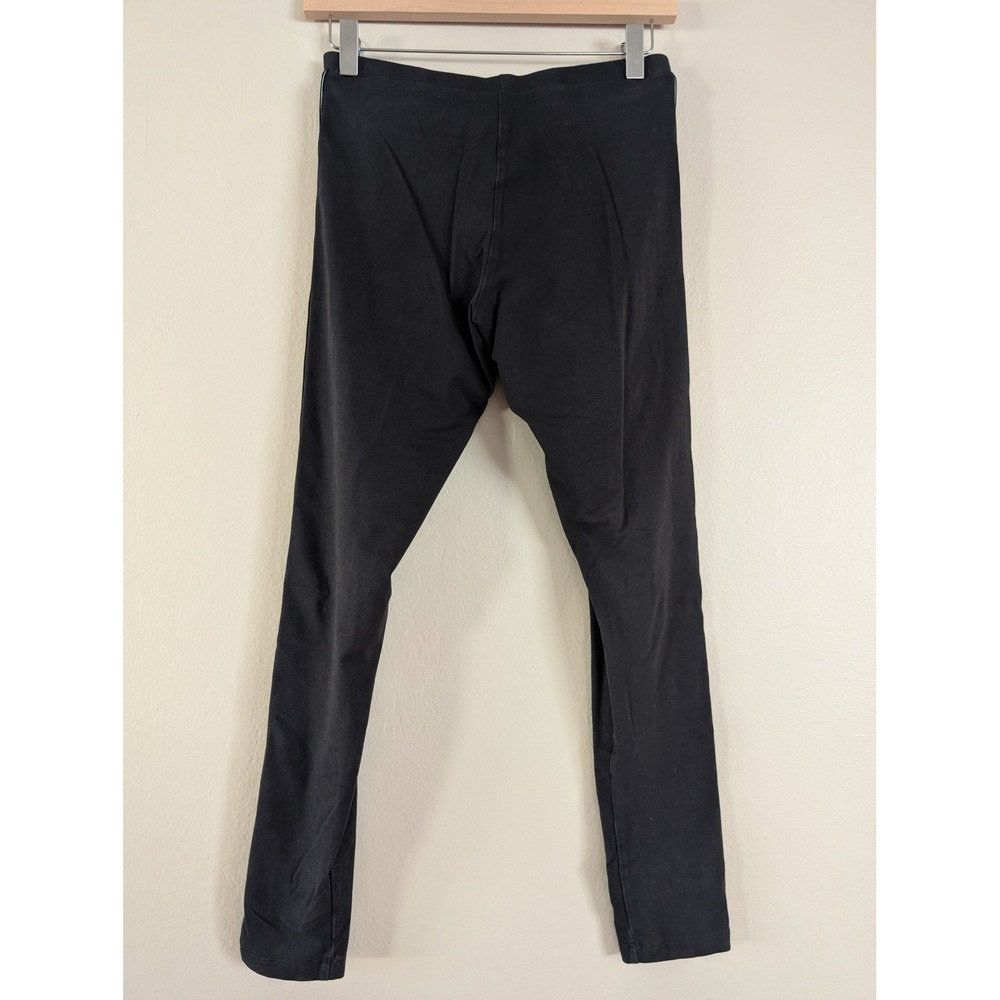 Adidas Originals Womens Trefoil Logo Tape Leggings Black Slim Fit S Athleisure - Picture 2 of 10